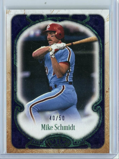 Mike Schmidt 2026 Topps Tier One Purple Foil #'d /50