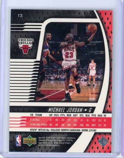 Michael Jordan 1999 Upper Deck Ionix #13