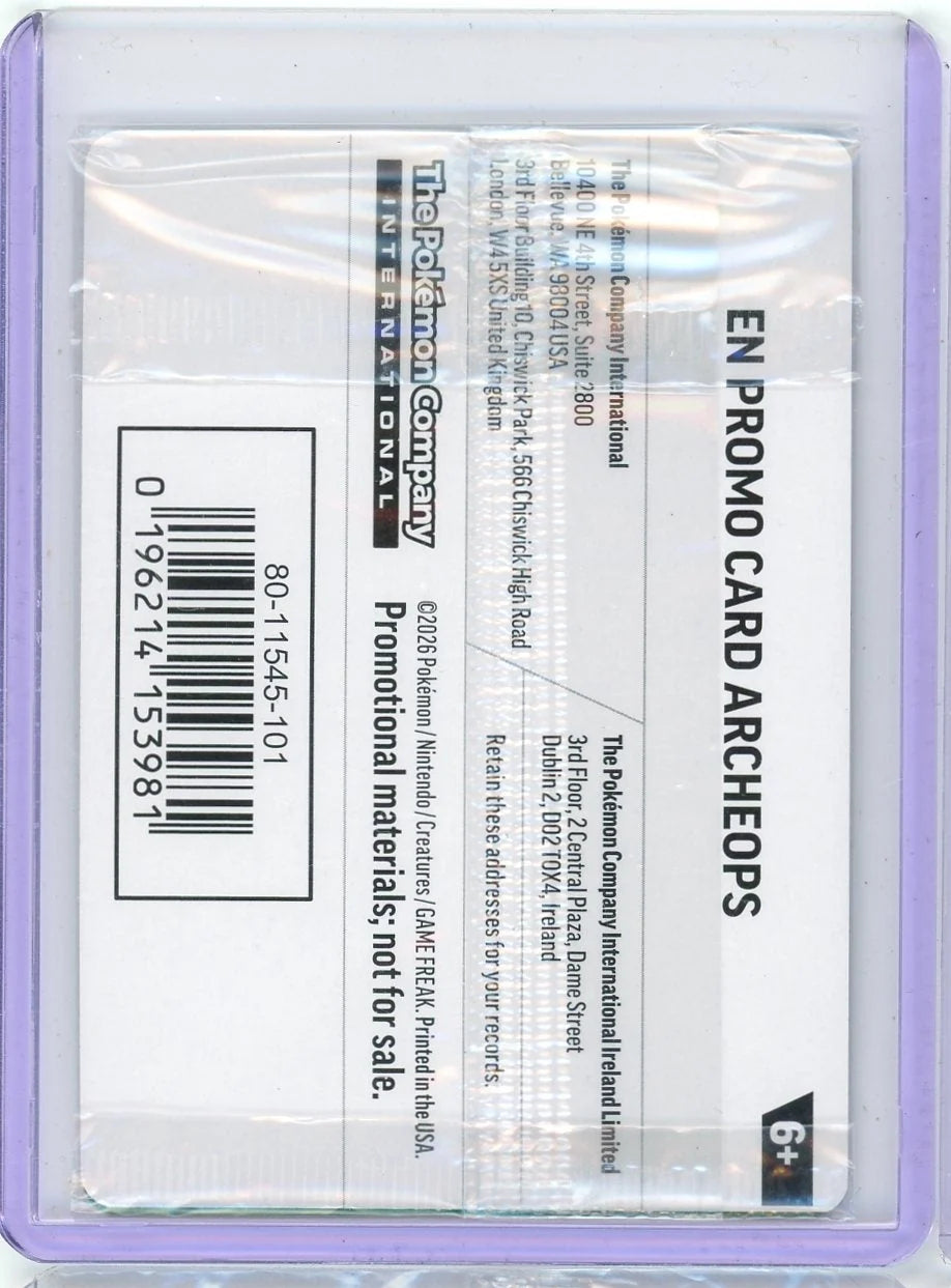 Archeops Pokemon Fossil Museum Promo #051/086 (sealed)