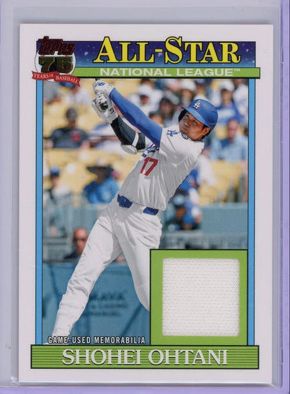Shohei Ohtani 2026 Topps Series 2 1991 All-Star Relic #91ASR-SO