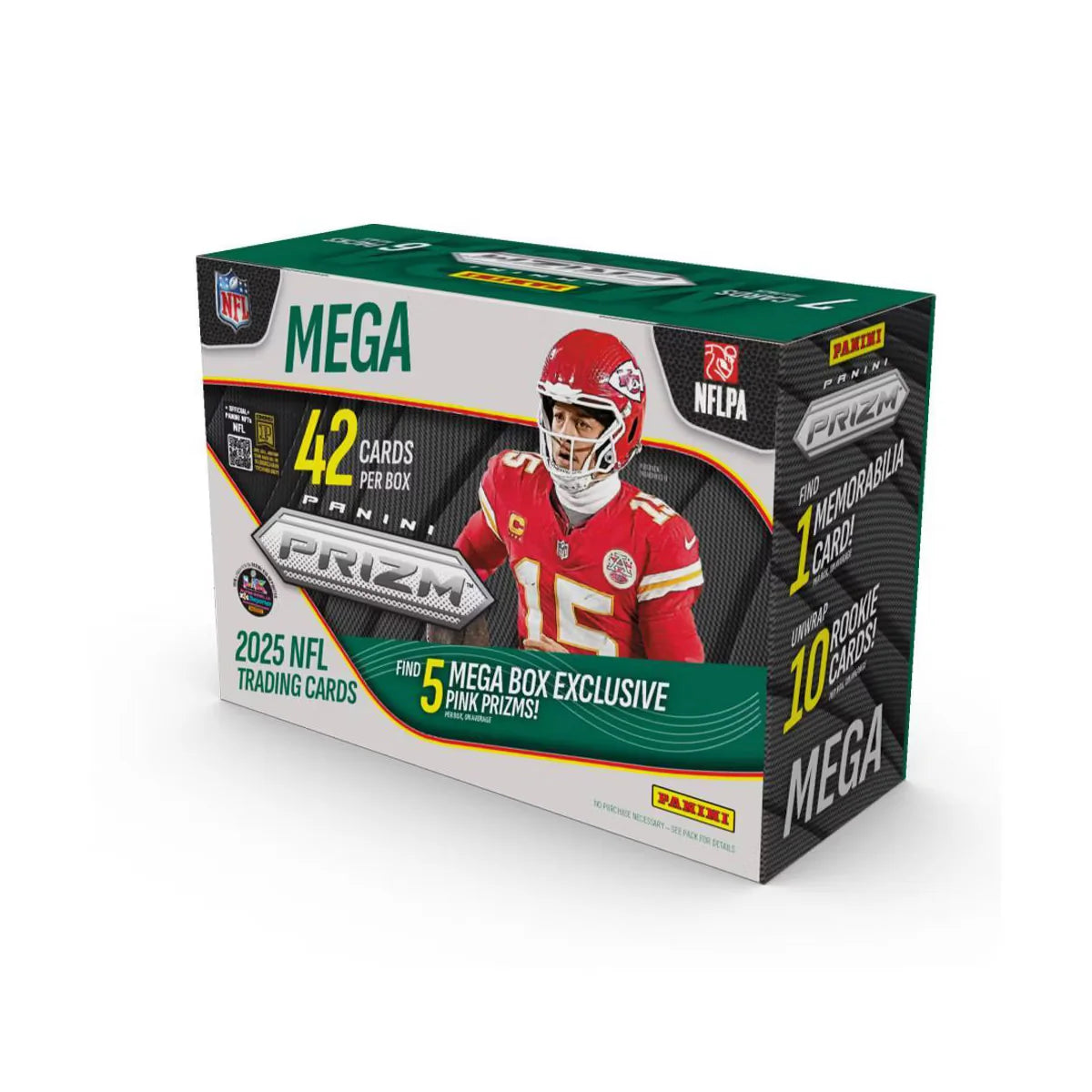2025 Panini Prizm Football Retail Mega Box