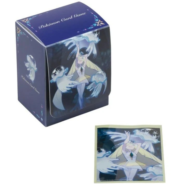 Pokemon Center Japan Exclusive: Lusamine & Nihilego Deck Box and Sleeve Combo (64 Sleeves)
