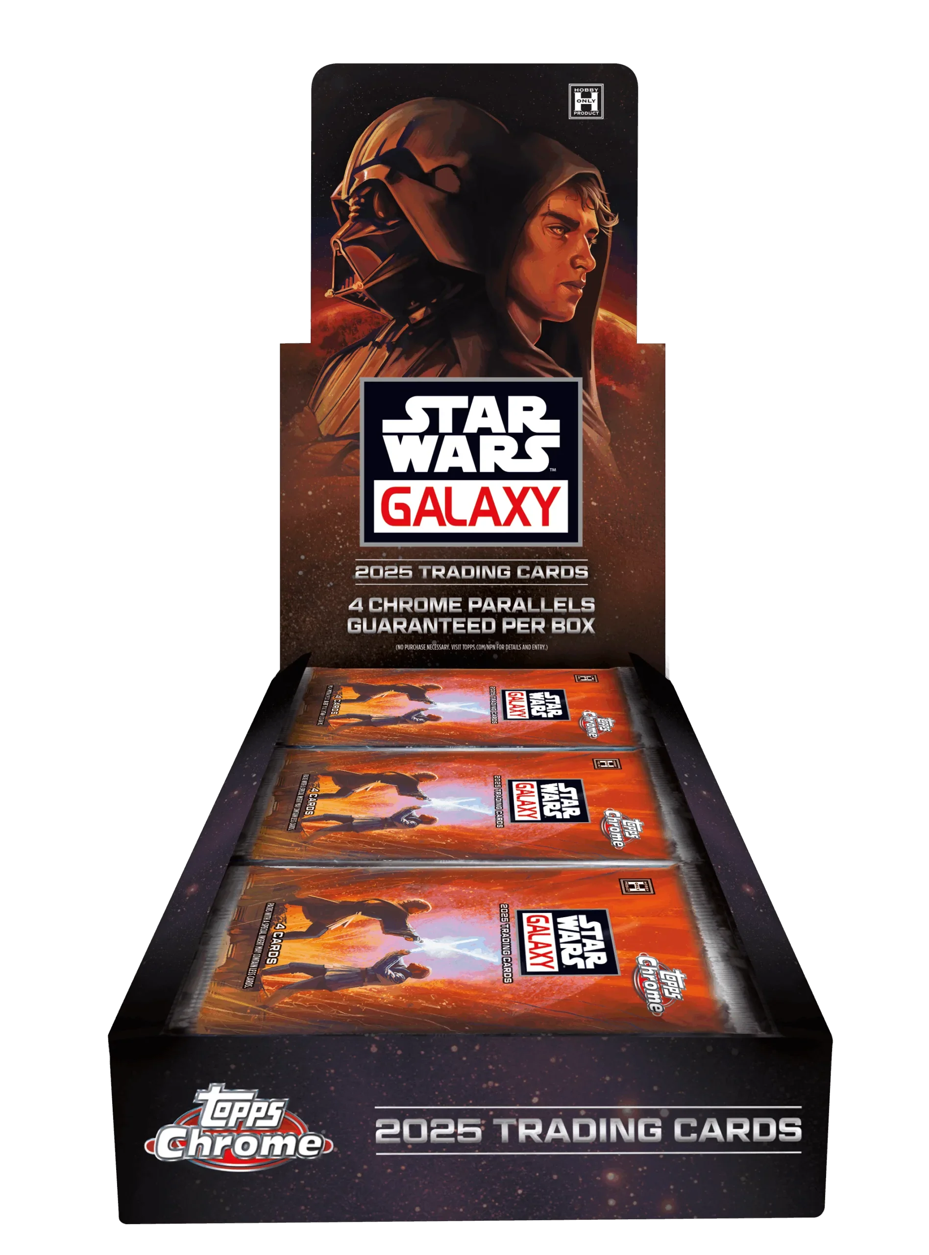 2025 Topps Star Wars Chrome Galaxy Hobby Box