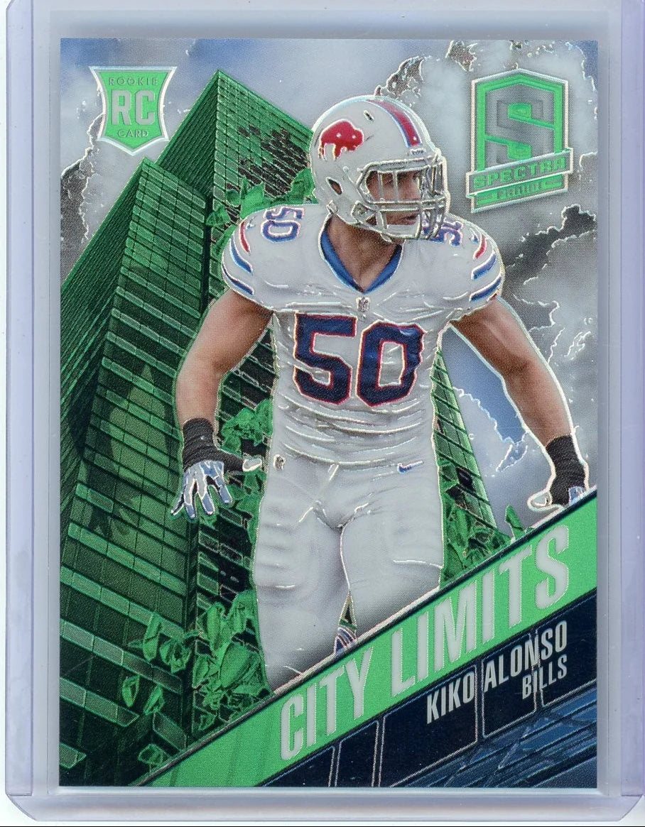 Kiko Alonso 2014 Panini Spectra City Limits green RC #'d 1/5