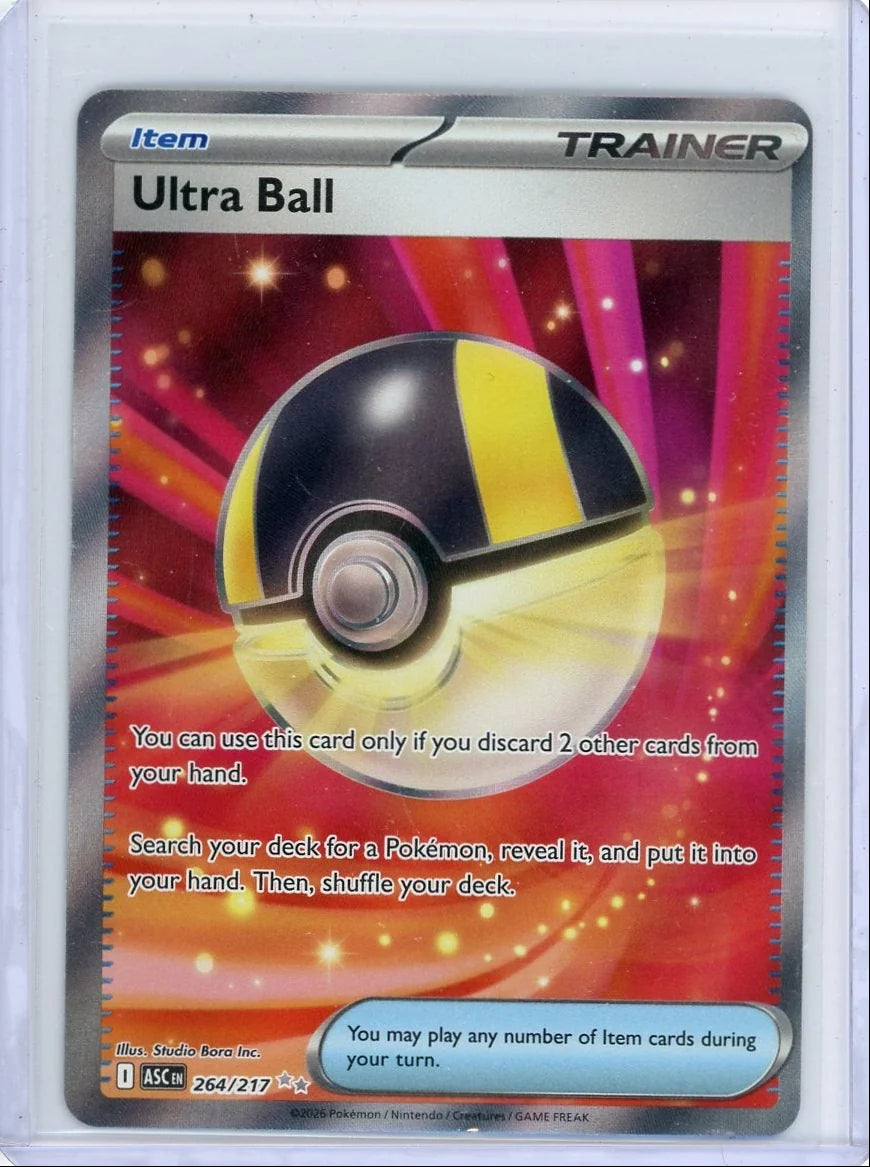 Ultra Ball 2026 Pokémon Ascended Heroes #264/217