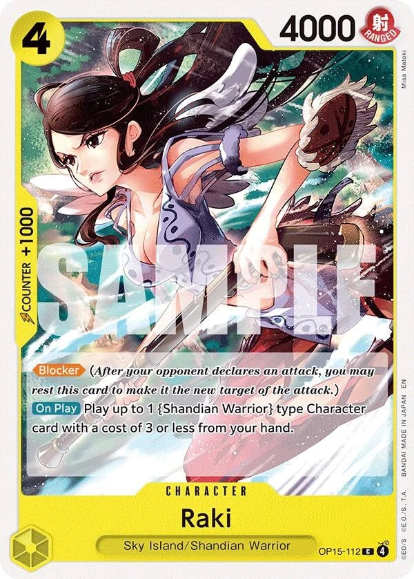 Raki (OP15-112) (Adventure on Kami's Island) (OP15-EB04)