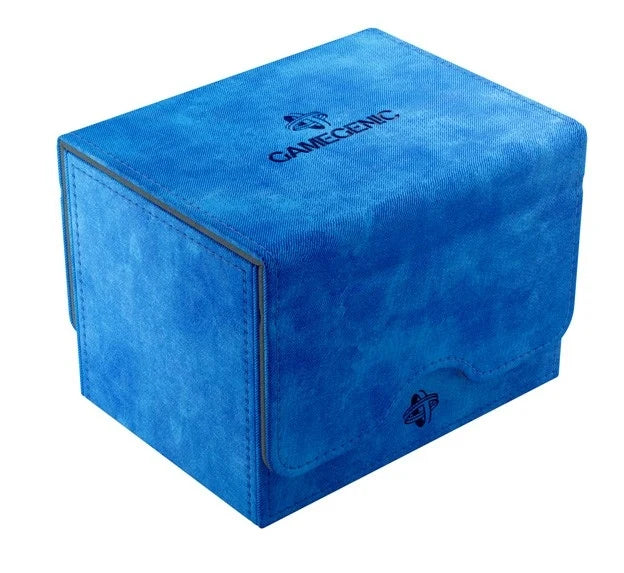 GameGenic Sidekick Deck Box - Blue (Holds 100+)