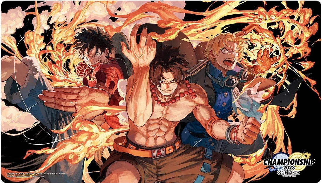One Piece Card Game: Ace/Sabo/Luffy Playmat