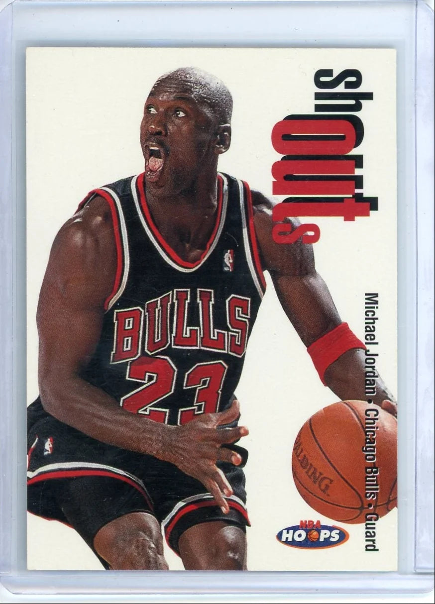 Michael Jordan 1998 SkyBox NBA Hoops Shouts
