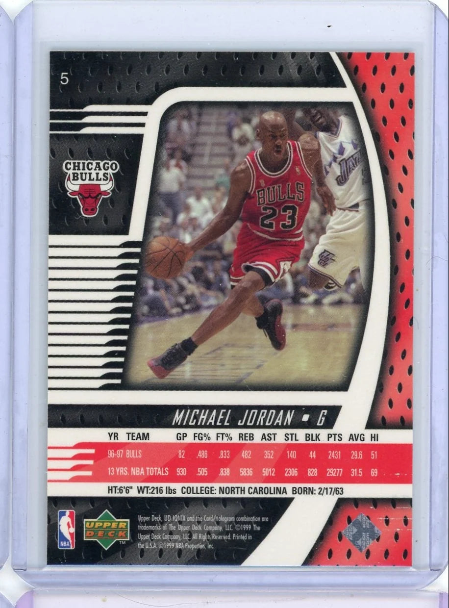 Michael Jordan 1999 Upper Deck Ionix #5