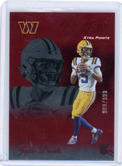 Jayden Daniels 2024 Panini Prestige Red Xtra Points RC #'d 900/999