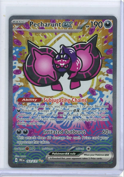 Pecharunt ex Pokémon Prismatic Evolution Special Illustration Rare #163/094