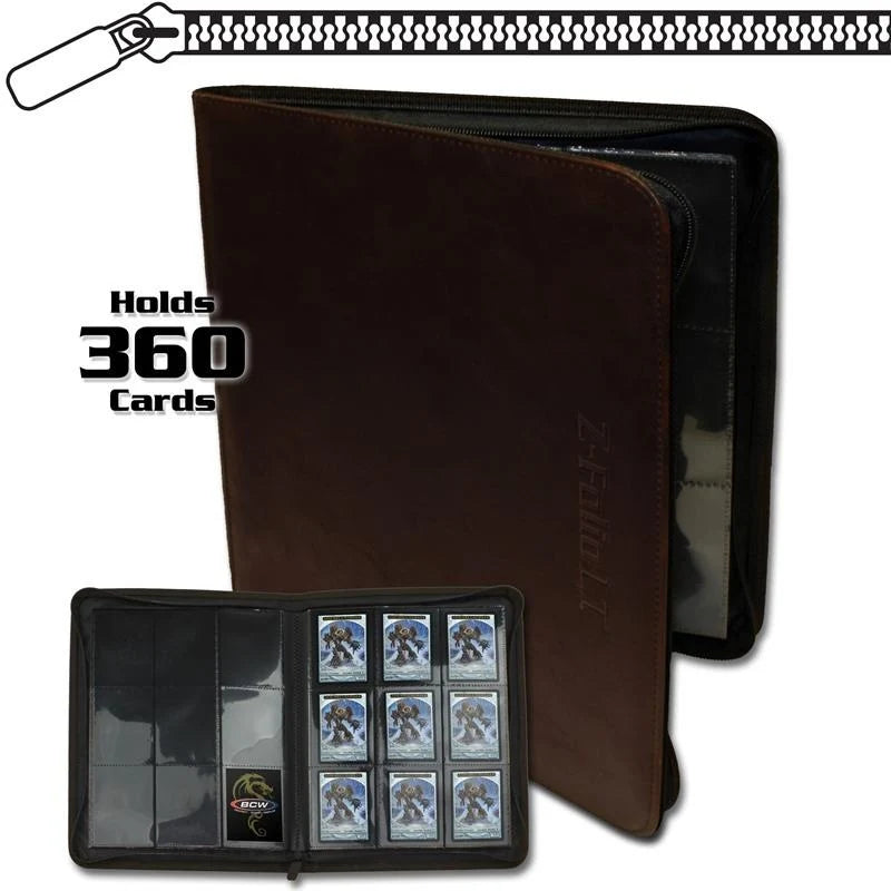 Z-Folio 9-Pocket LT Album - Brown