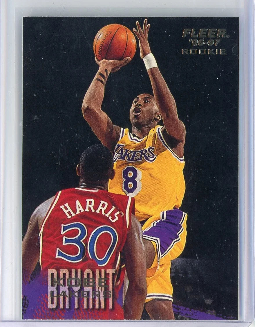 Kobe Bryant 1996-97 Fleer RC #203
