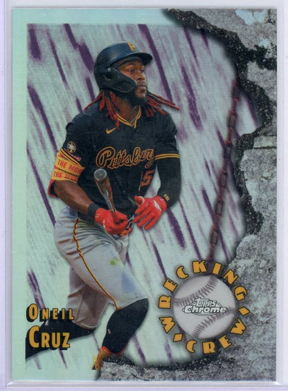 Oneil Cruz Topps Chrome Wrecking Crew #WC-17