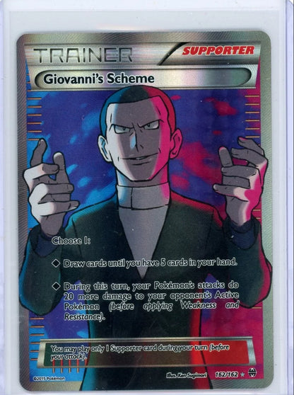 Giovanni's Scheme 2015 Pokemon BREAKthrough #162/162