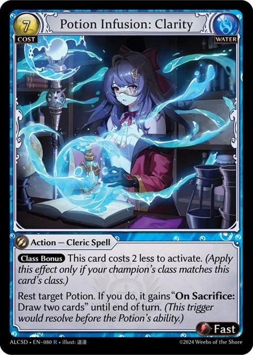 Potion Infusion: Clarity (080) (Alchemical Revolution Starter Decks) (ALCSD)