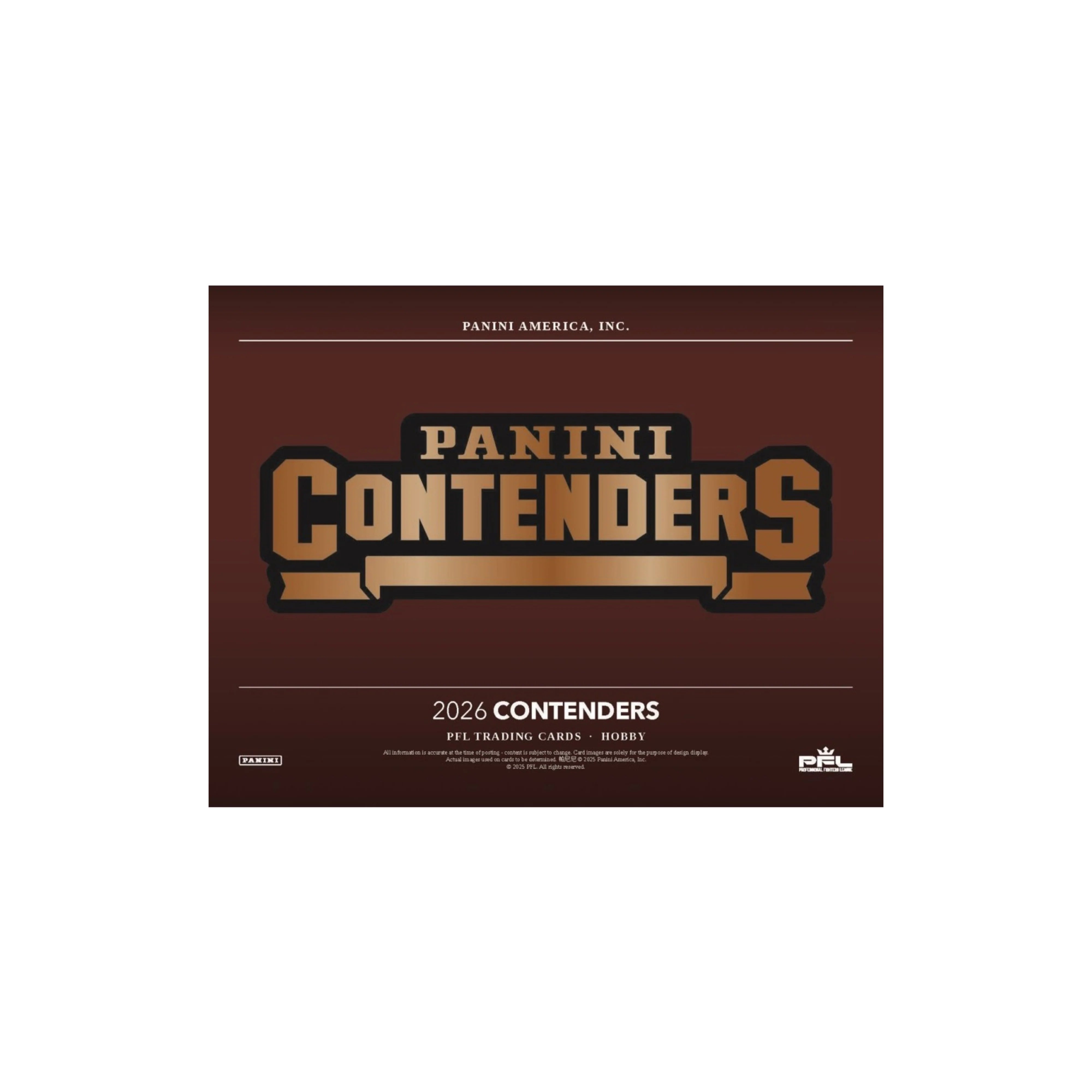 2026 Panini Contenders PFL Professional Fighters League Hobby Box
