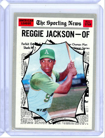 Reggie Jackson 1970 Topps Sporting News #459