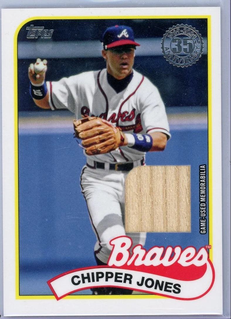 Chipper Jones Topps Baseball Series One #89BR-CJ