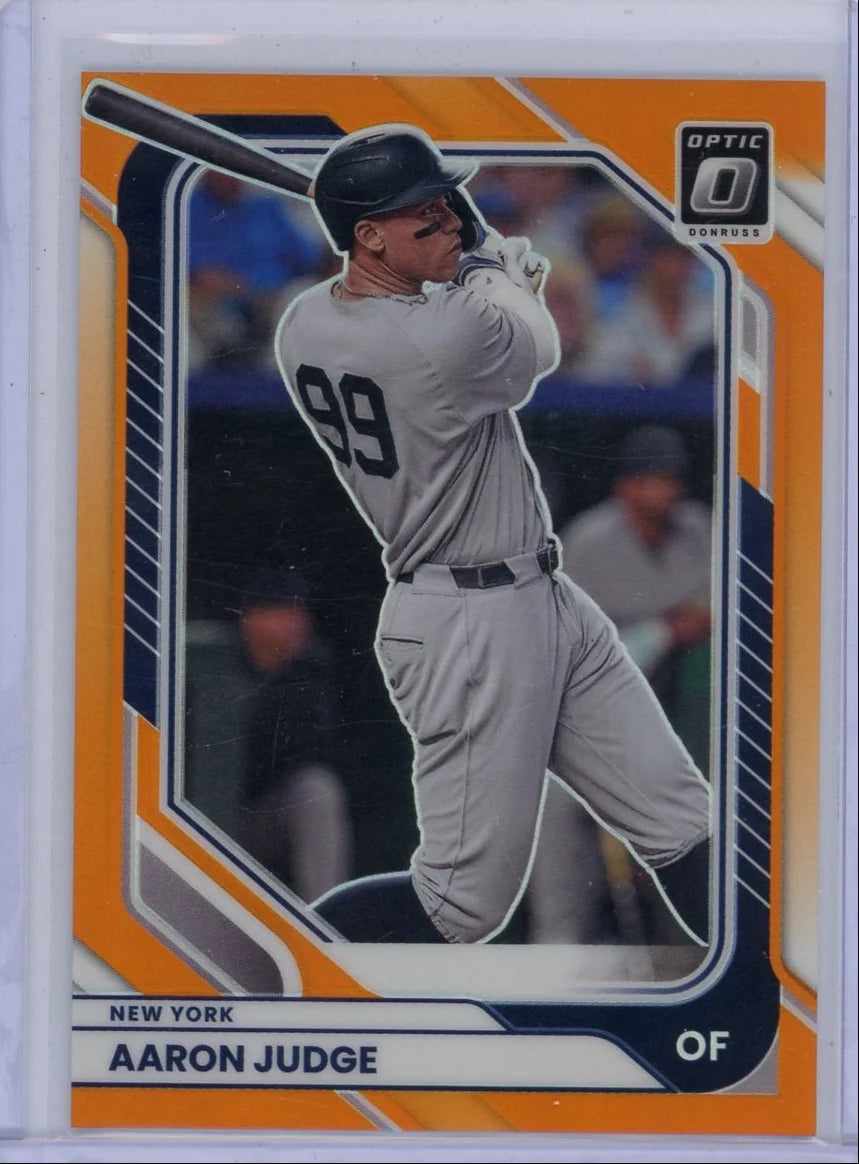 Aaron Judge Panini Donruss Optic Orange Prizm #'d 191/199