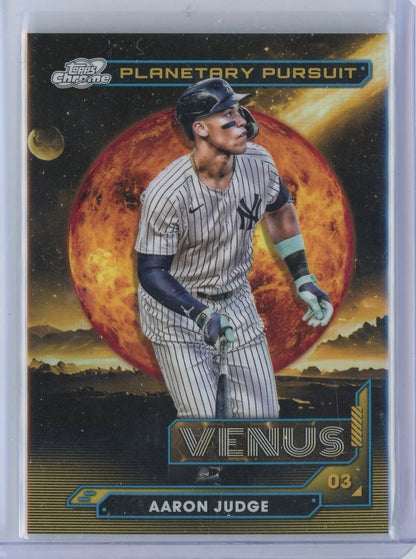 Aaron Judge 2024 Topps Cosmic Chrome Planetary Pursuit Venus