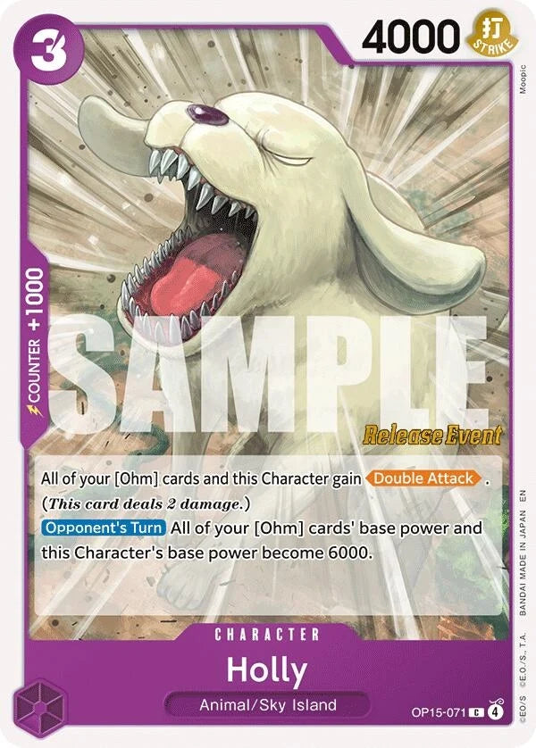 Holly (OP15-071) (Adventure on Kami's Island Release Event Cards) (OP15 RE)