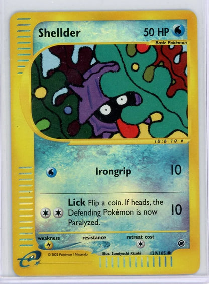 Shellder Pokémon Expedition Reverse Holo #129/165