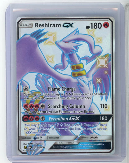Reshiram GX 2019 Pokemon Shiny Vault #SV51/SV94
