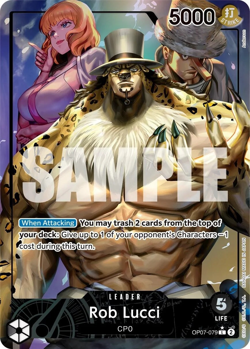 Rob Lucci (079) (Parallel) (OP07-079) (500 Years in the Future) (OP07)