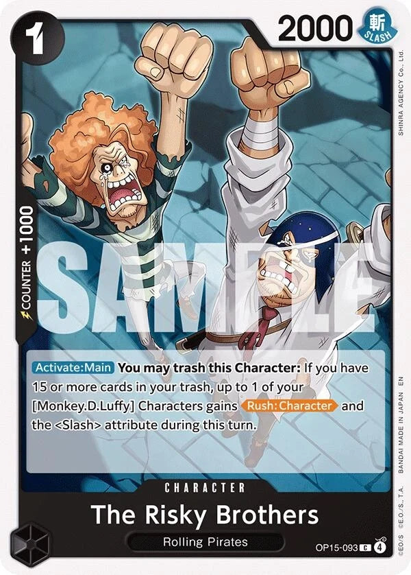 The Risky Brothers (OP15-093) (Adventure on Kami's Island) (OP15-EB04)