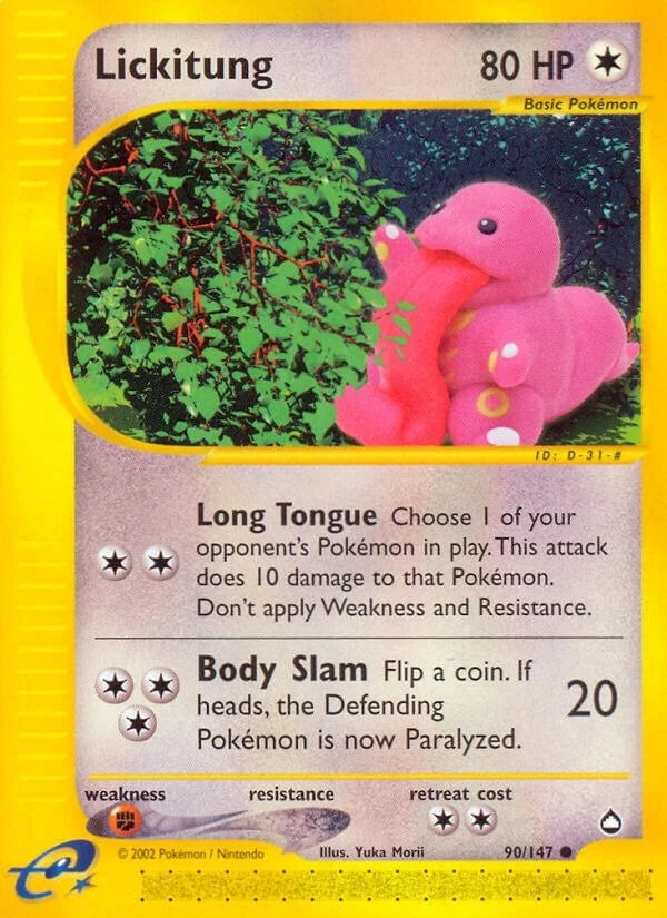 Lickitung (090/147) (Aquapolis) (AQ)