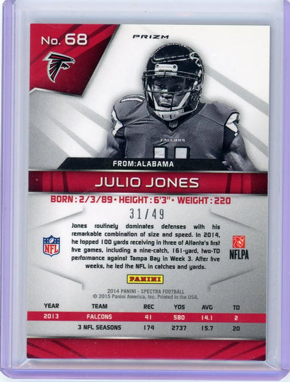 Julio Jones 2014 Panini Spectra Blue #'d 31/49
