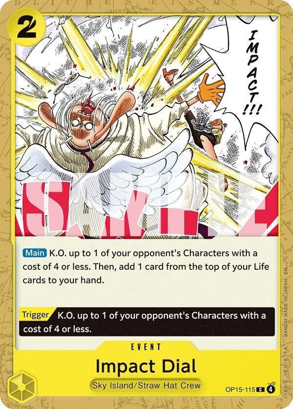 Impact Dial (OP15-115) (Adventure on Kami's Island) (OP15-EB04)