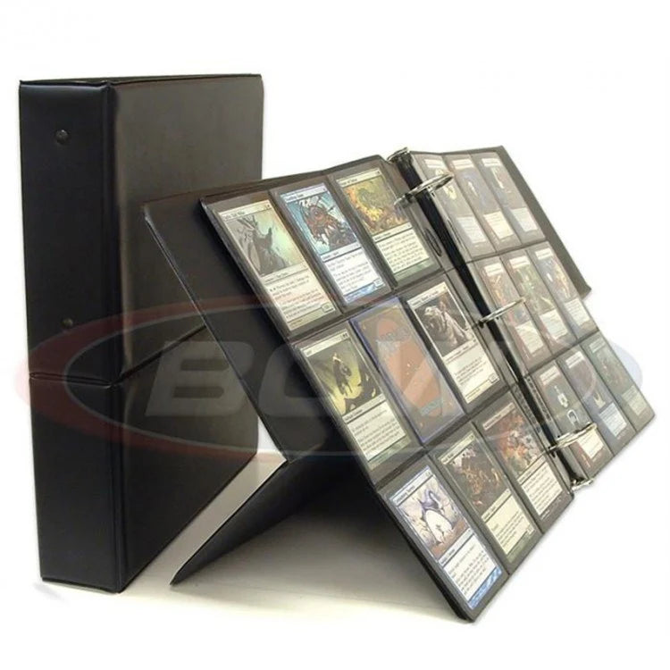 BCW Break Back Countertop Display 3-Ring Binder Black