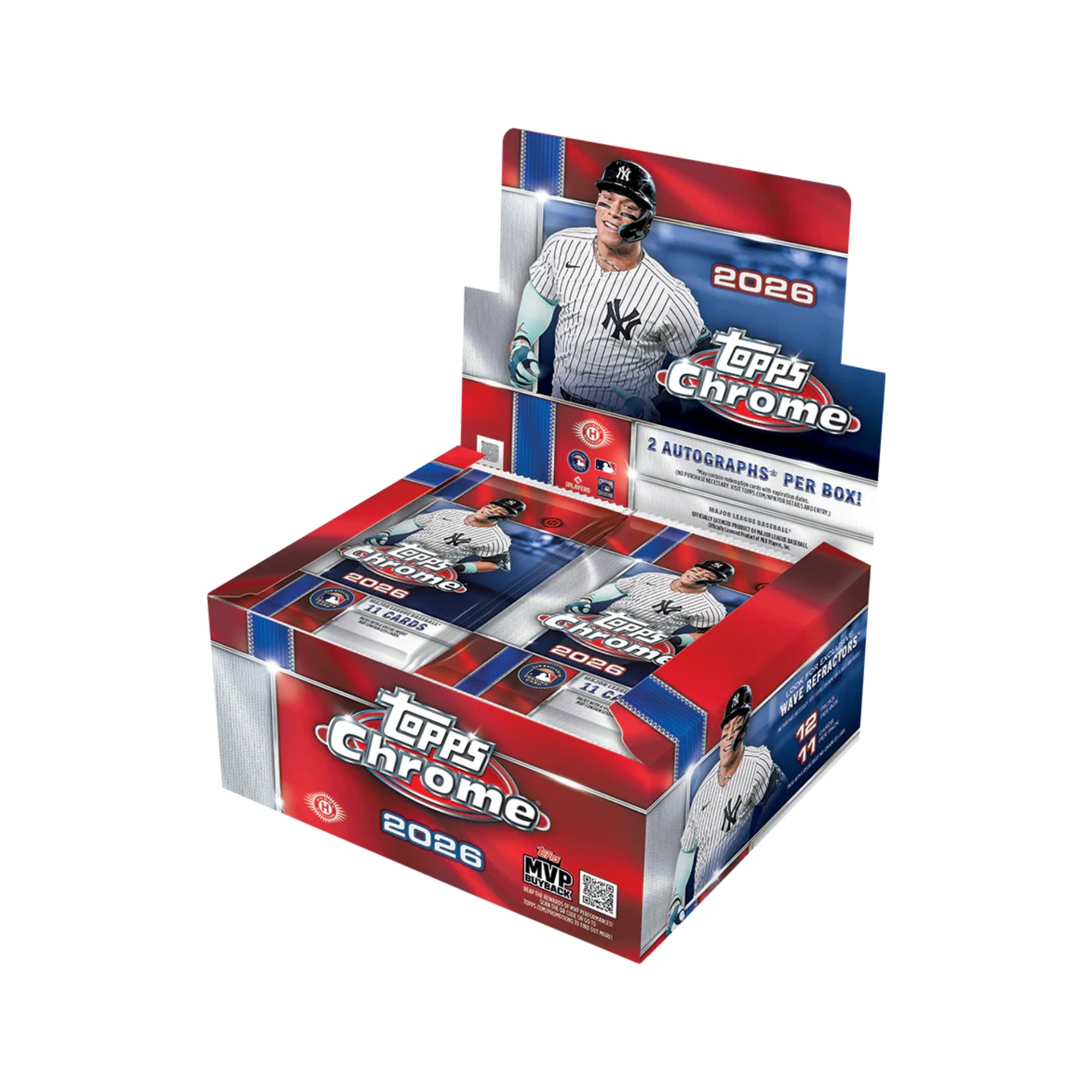 2026 Topps Chrome Baseball Jumbo Box