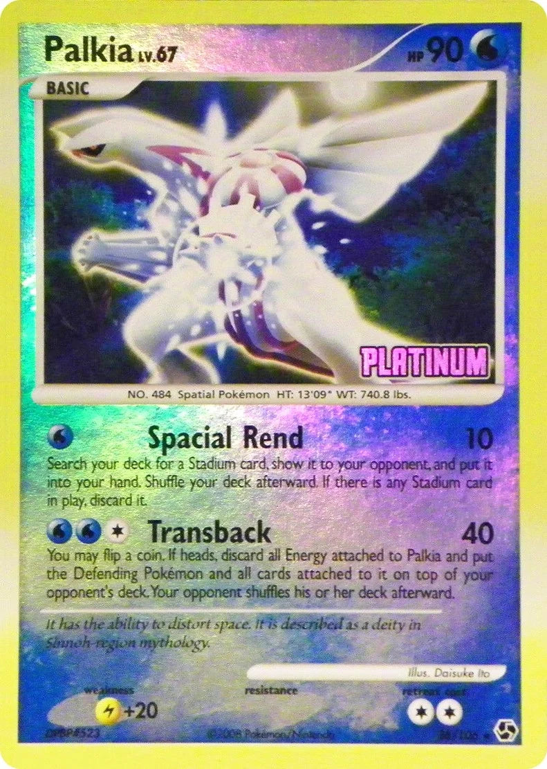 Palkia - 26/106 [Platinum] (026/106) (Burger King Promos) (BKP)