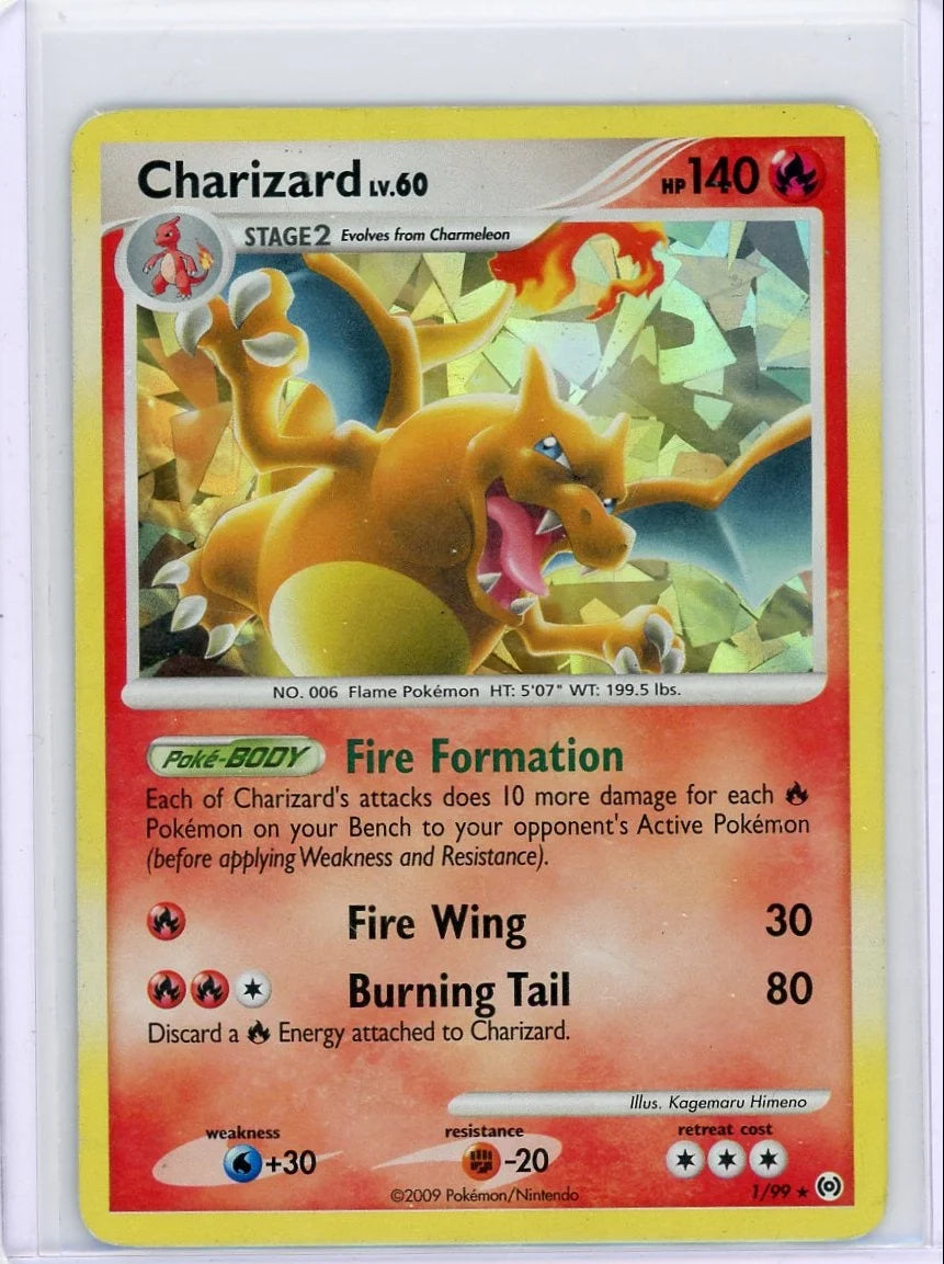 Charizard Pokémon Arceus Cracked Ice Holo #/199 (HP)