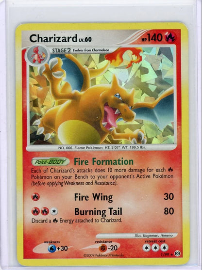 Charizard Pokémon Arceus Cracked Ice Holo #/199 (HP)