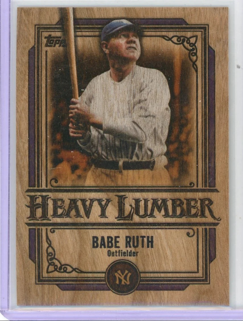 Babe Ruth 2025 Topps Series 2 Heavy Lumber #HL-26