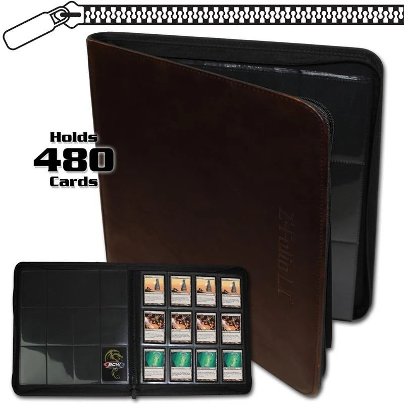 Z-Folio 12-Pocket LT Album - Brown
