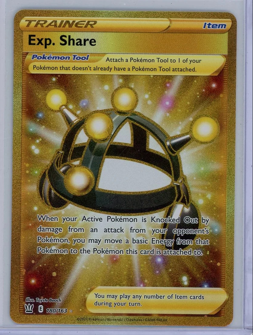 Exp. Share 2021 Pokémon Battle Styles Secret rare #180/163