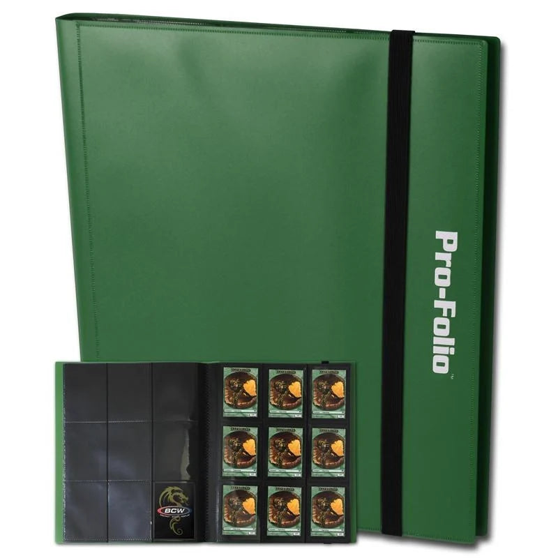 Pro-Folio 9-Pocket Album - Green