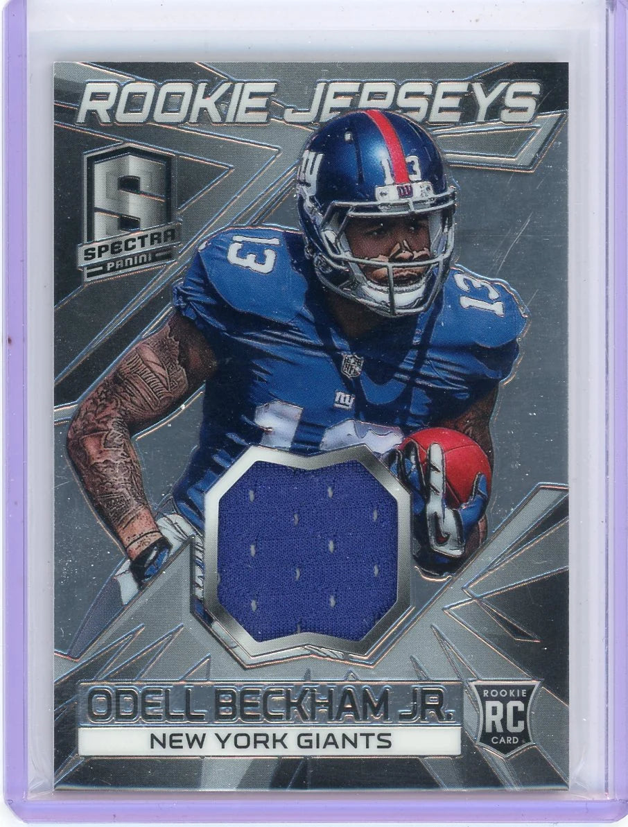 Odell Beckham Jr. 2014 Panini Spectra Rookie Jerseys #'d 097/199