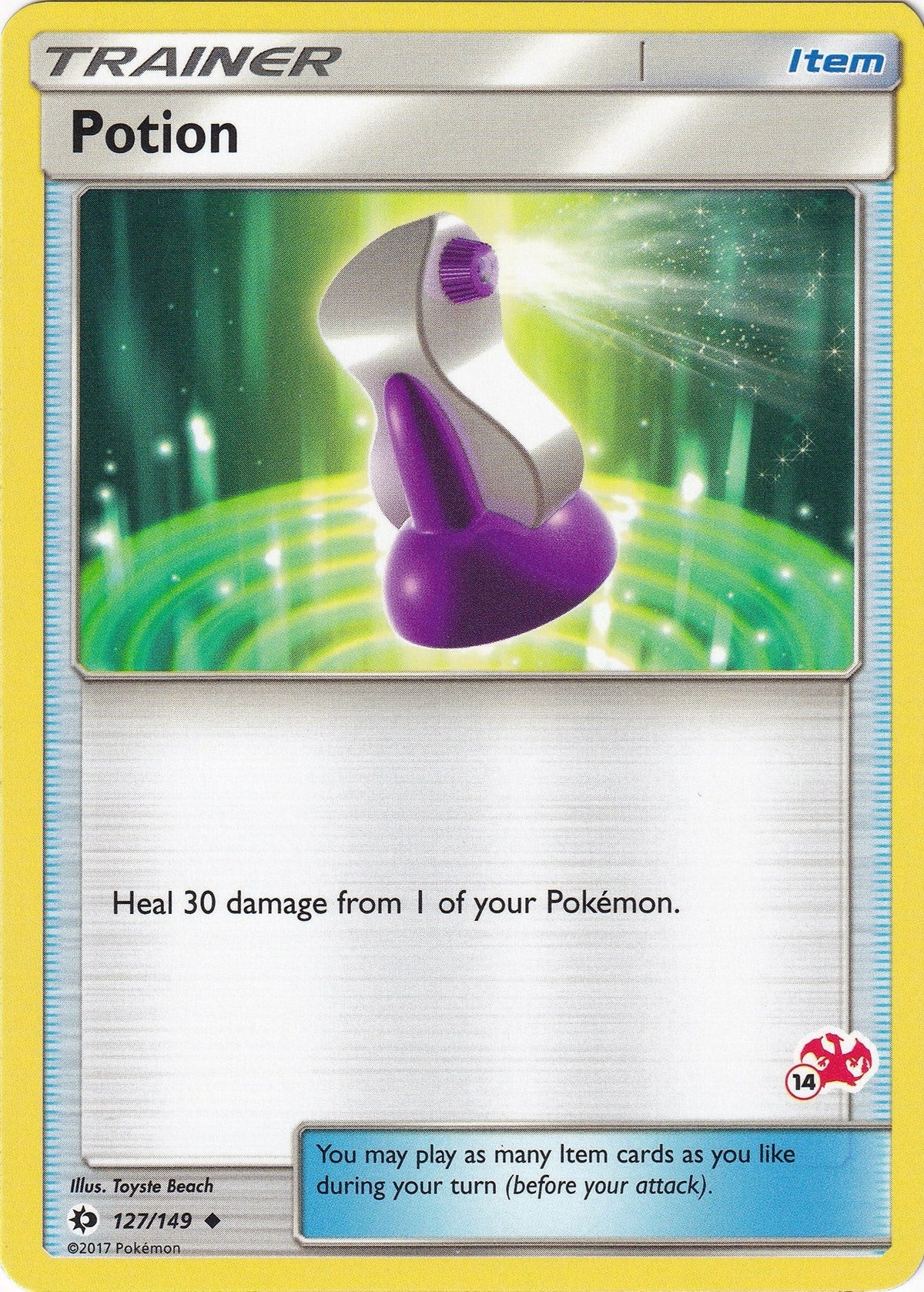 Potion - 127/149 (#14 Charizard Stamped) (127/149) (Battle Academy) (BTA)
