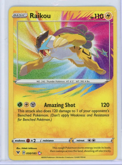 Raikou 2020 Pokémon Vivid Voltage #050/185
