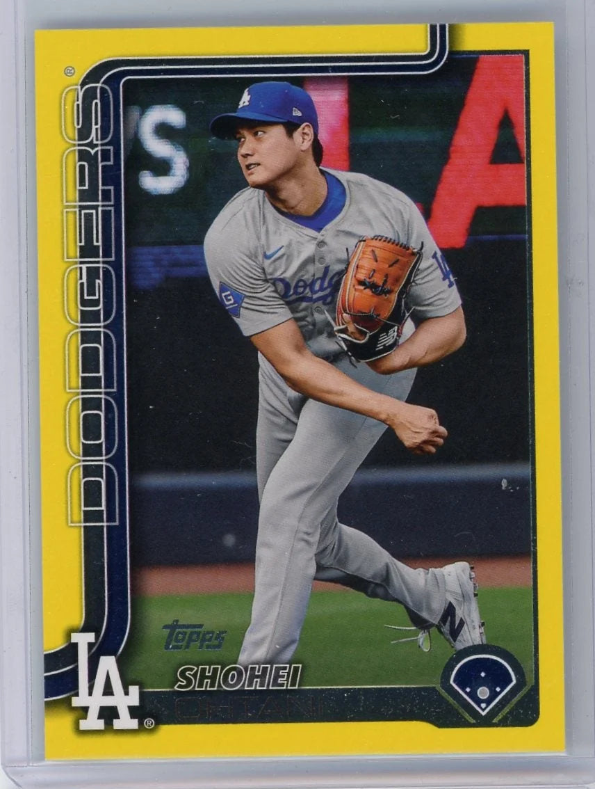 Shohei Ohtani 2025 Topps Series 2 Yellow Border #400