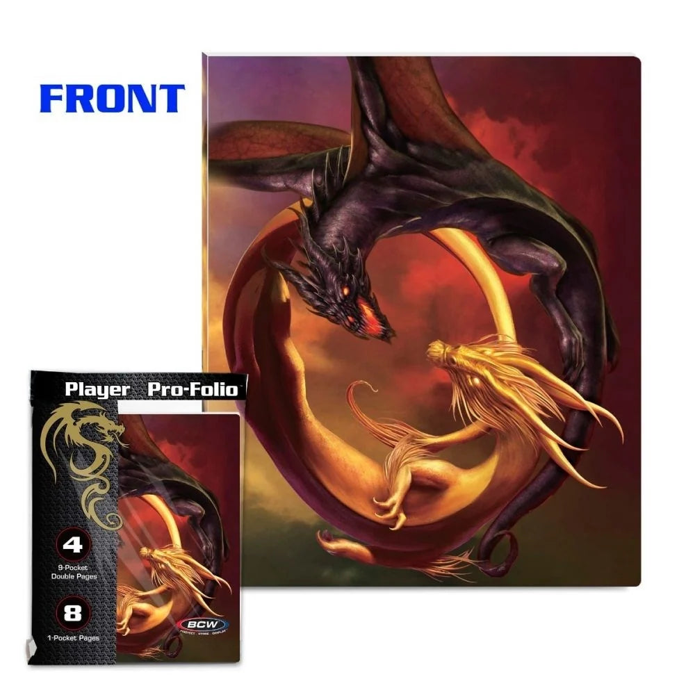 Player Pro-Folio 9-Pocket with 4 Document Pages - Good vs Evil