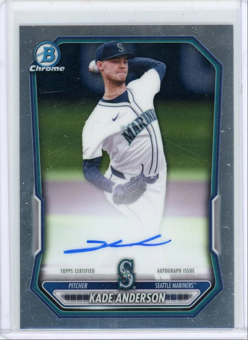 Kade Anderson 2026 Bowman Chrome Auto
