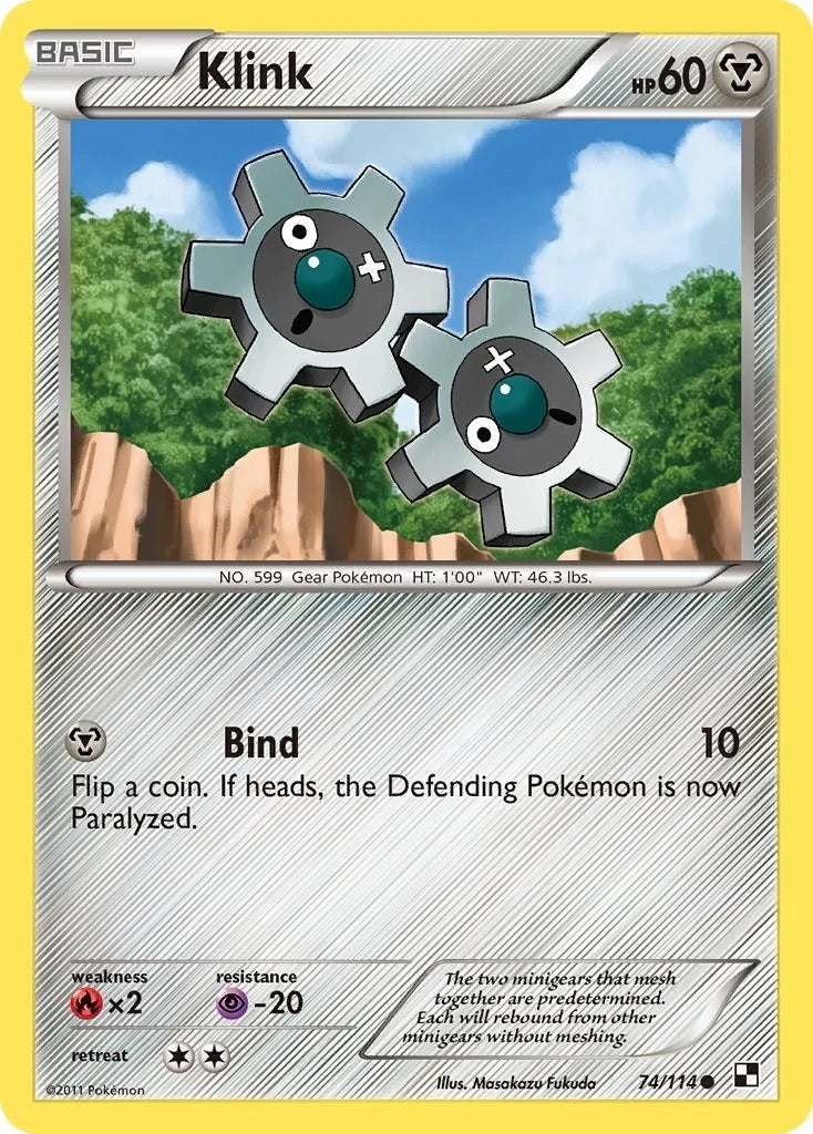Klink (74/114) (Black and White) (BLW)